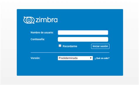 correo fap zimbra